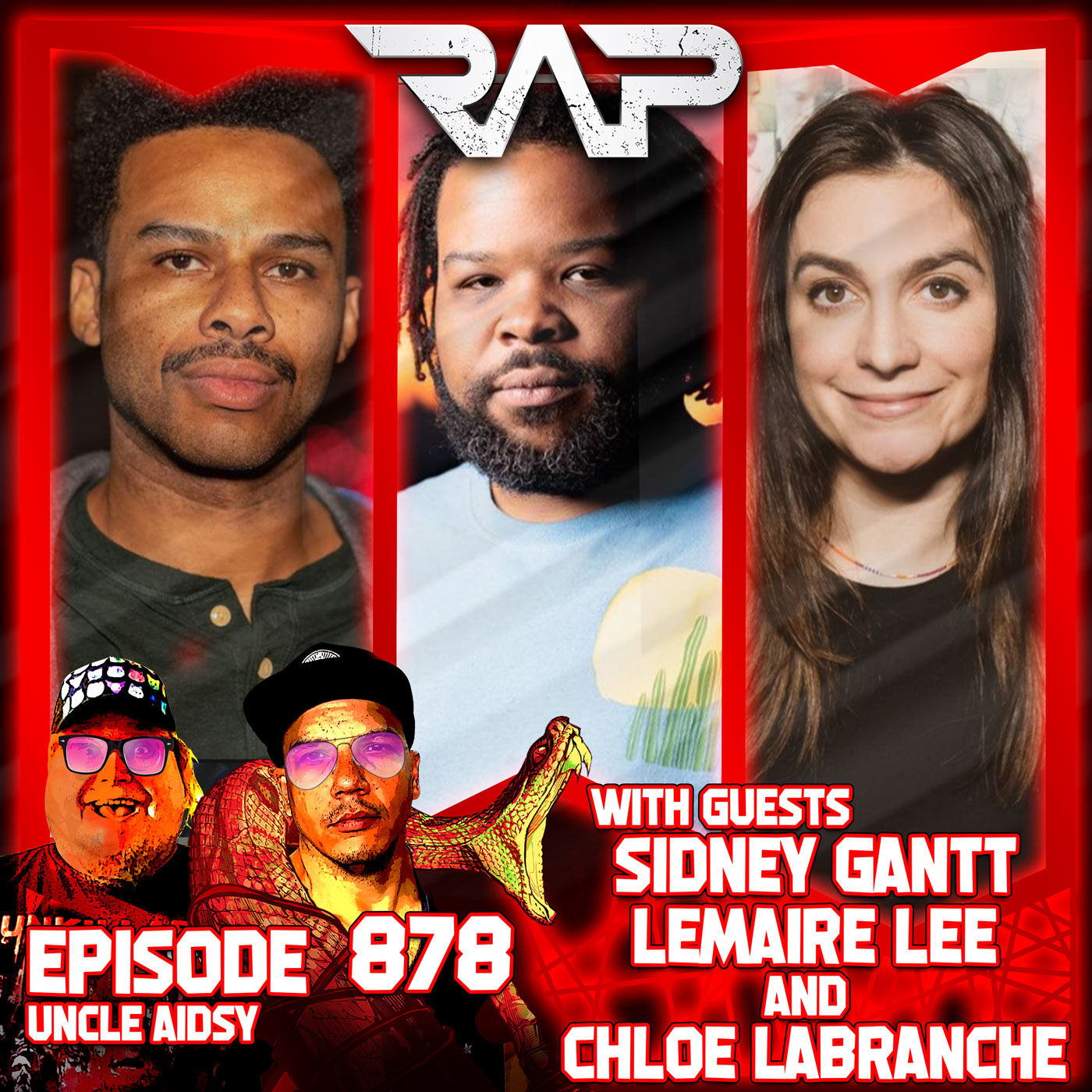 0878. Uncle AIDSy (Sidney Gantt, LeMaire Lee & Chloe LaBranche) episode artwork