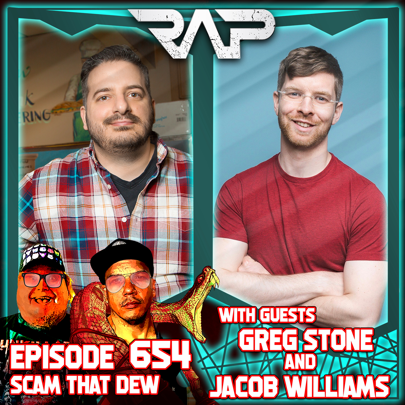 0654. Scam That Dew (Greg Stone & Jacob Williams) episode artwork