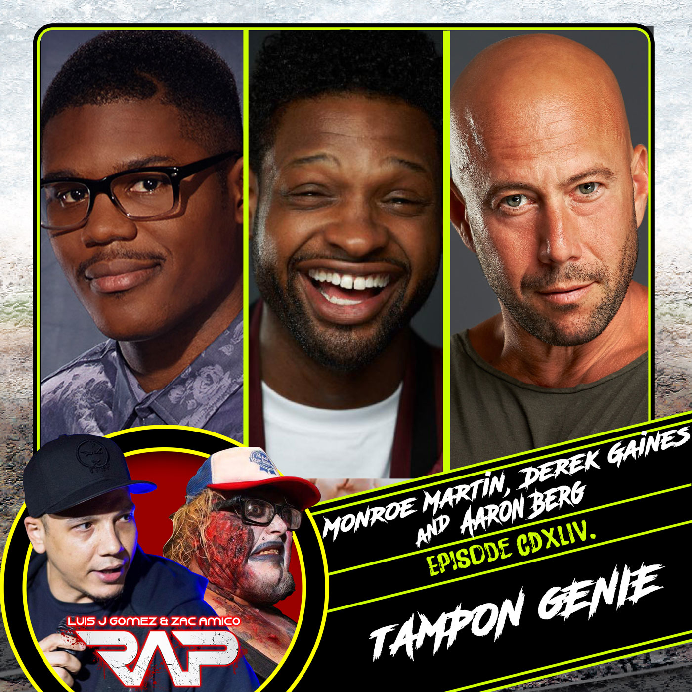 0444. Tampon Genie (Monroe Martin, Derek Gaines & Aaron Berg) episode artwork