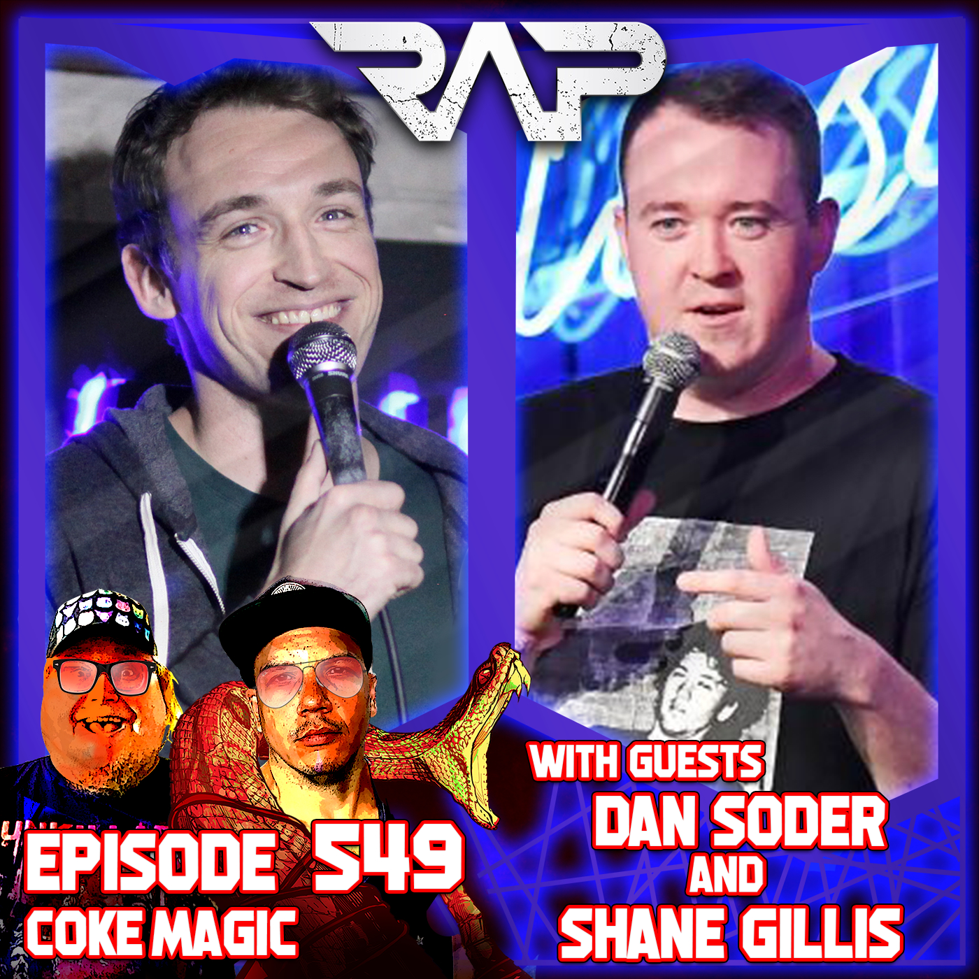0549. Coke Magic (Dan Soder & Shane Gillis) episode artwork