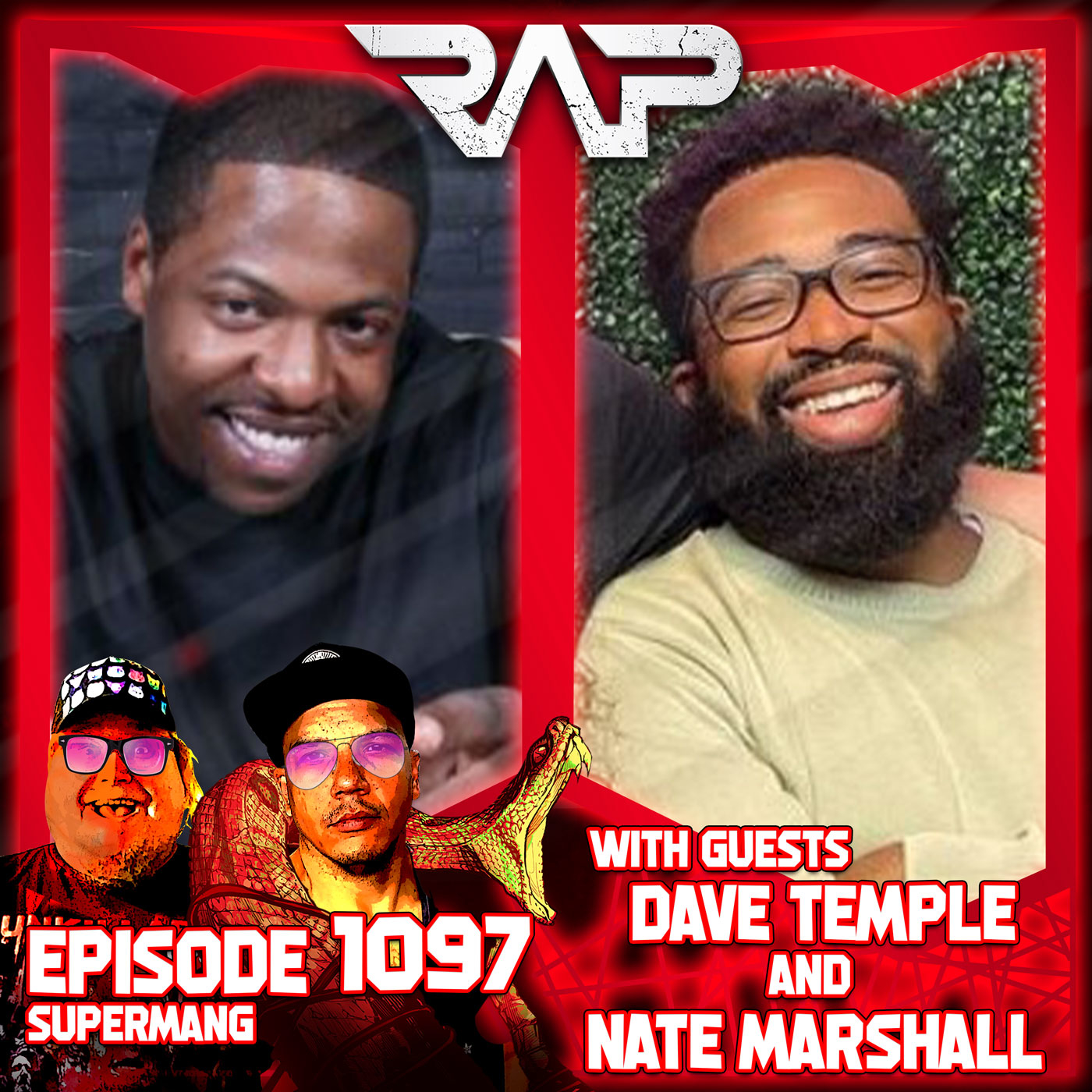 1097. Supermang (Dave Temple and Nate Marshall) episode artwork