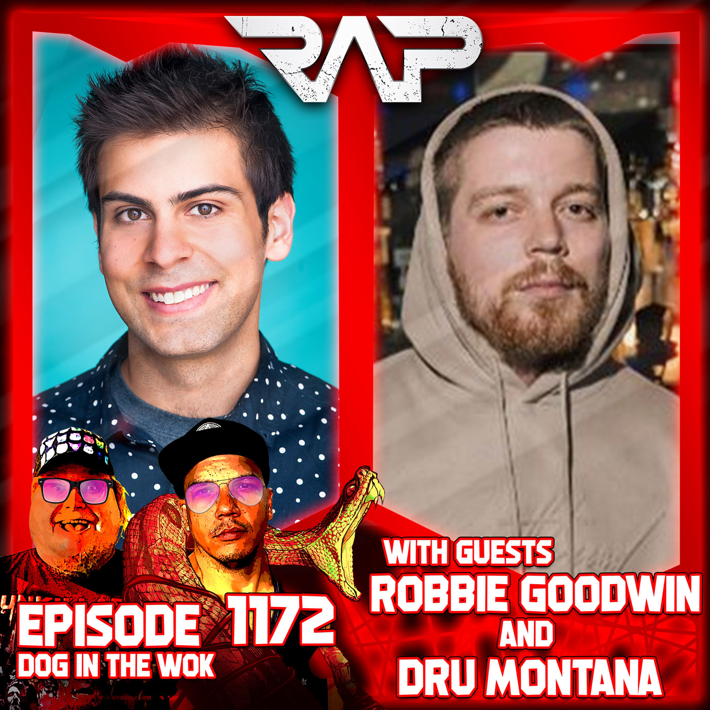 1172. Robbie Goodwin and Dru Montana episode artwork