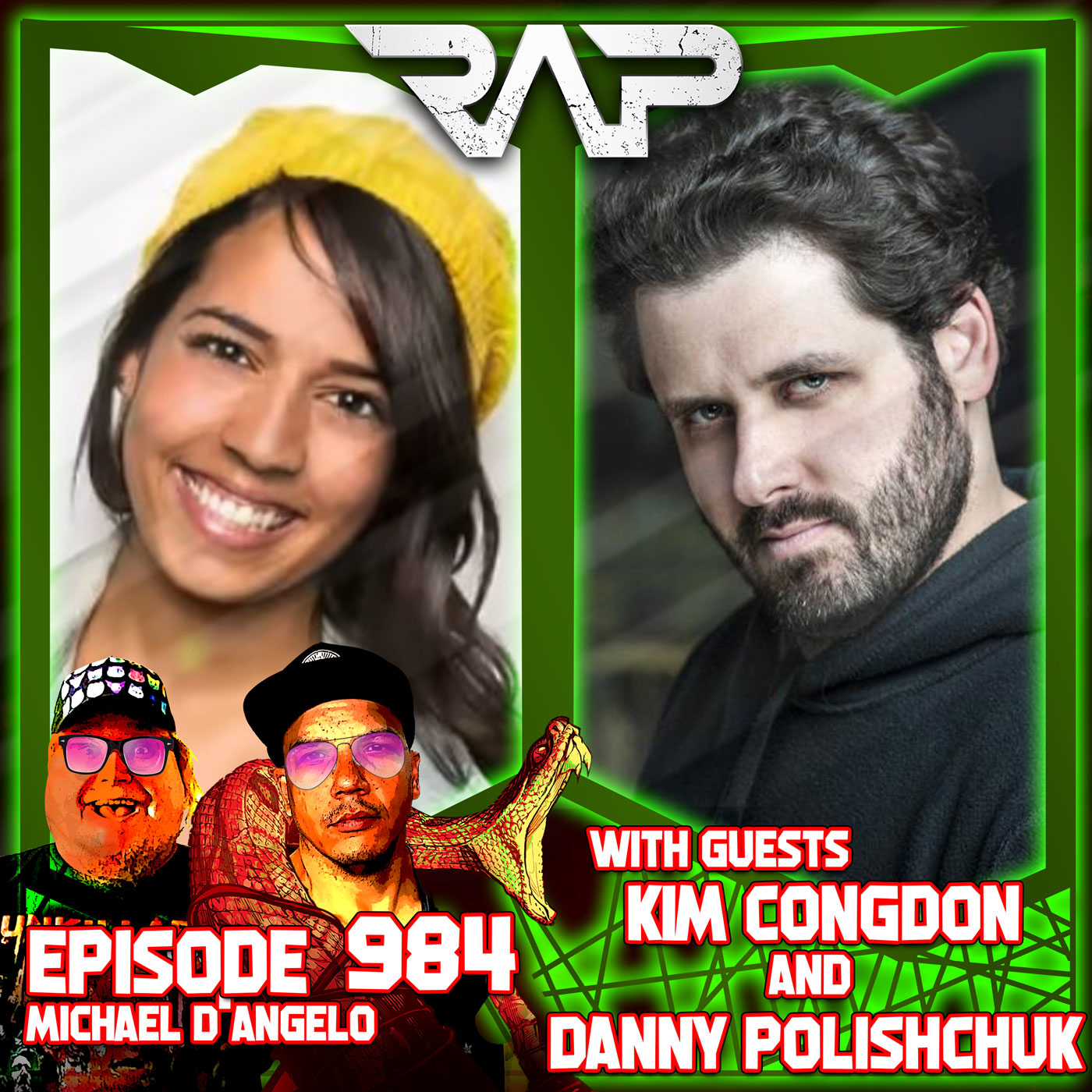 0984. Michael D'Angelo (Kim Congdon & Danny Polishchuk) episode artwork