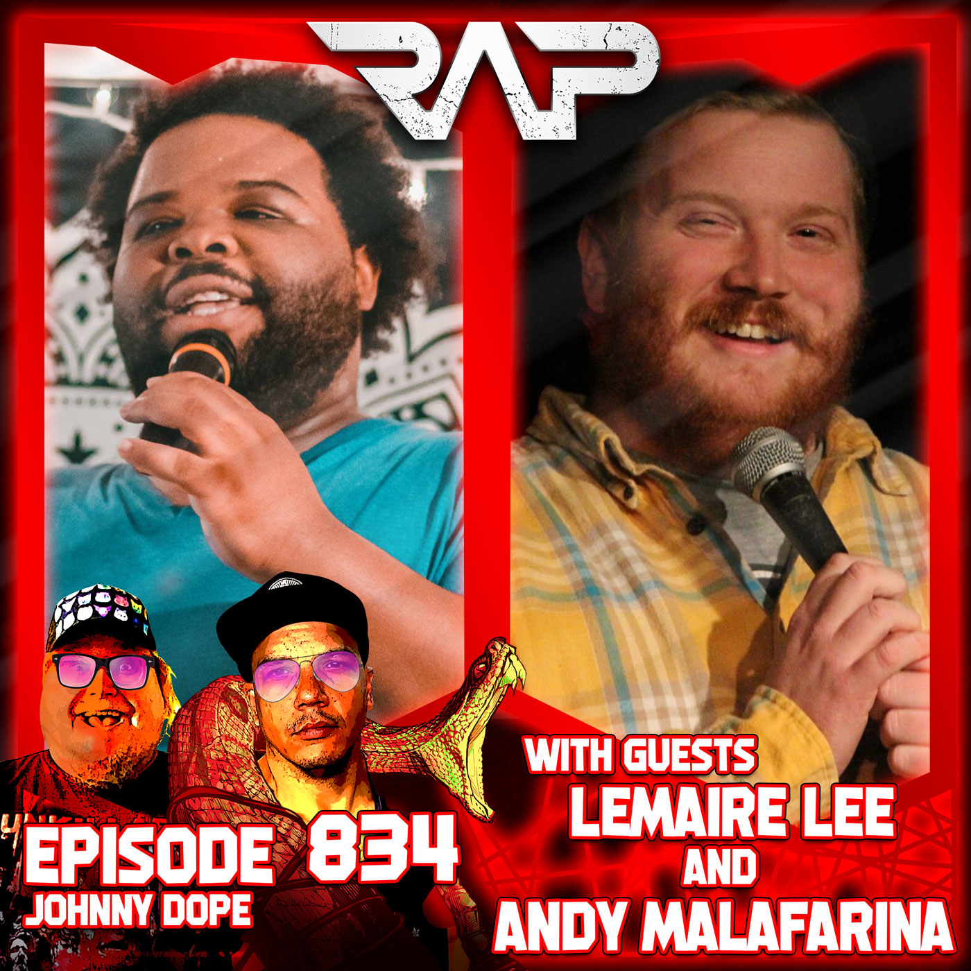 0834. Johnny Dope (LeMaire Lee & Andy Malafarina) episode artwork