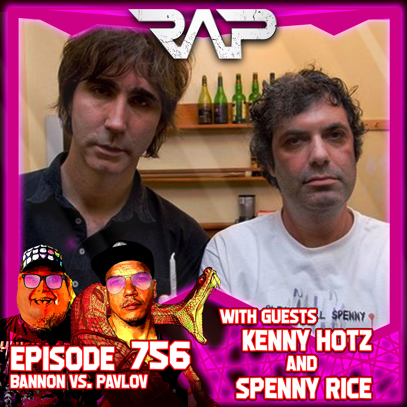 0756. Bannon vs. Pavlov (Kenny Hotz & Spenny Rice) episode artwork