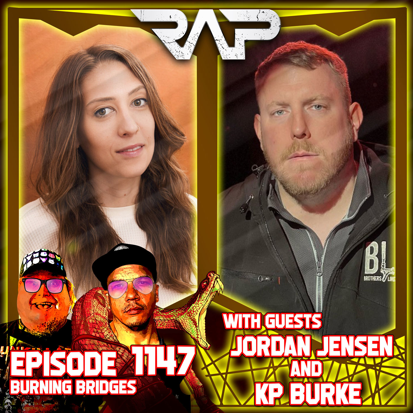 1147.Burning Bridges (Jordan Jensen and KP Burke) episode artwork