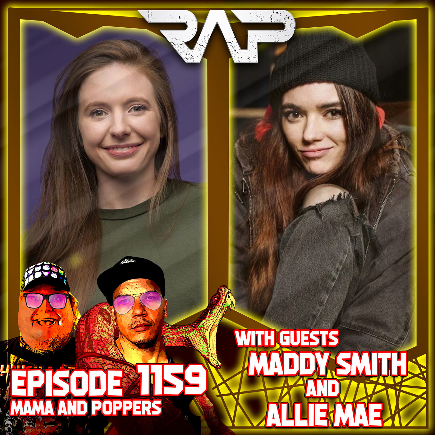 1159. Maddy Smith and Allie Mae (Mamas and Poppers) episode artwork