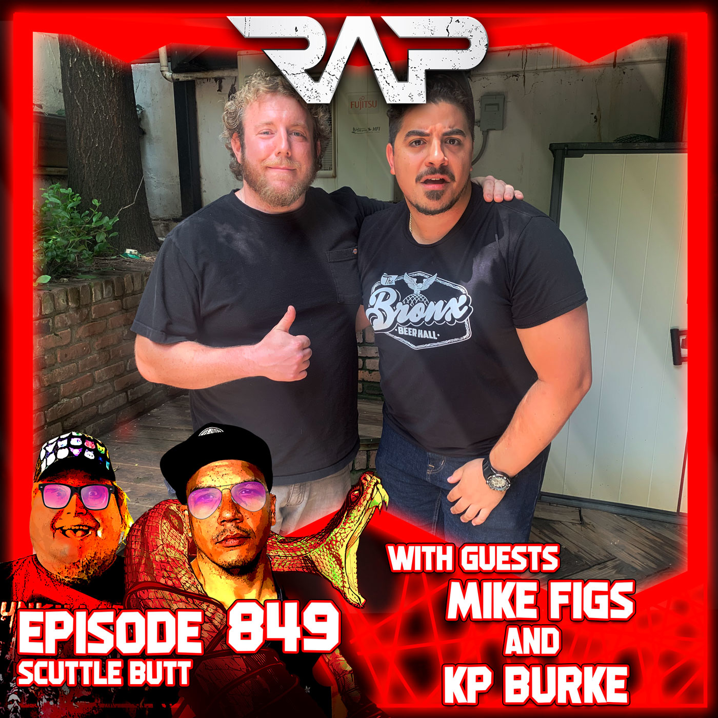 0849. Scuttle Butt (Mike Figs & KP Burke) episode artwork