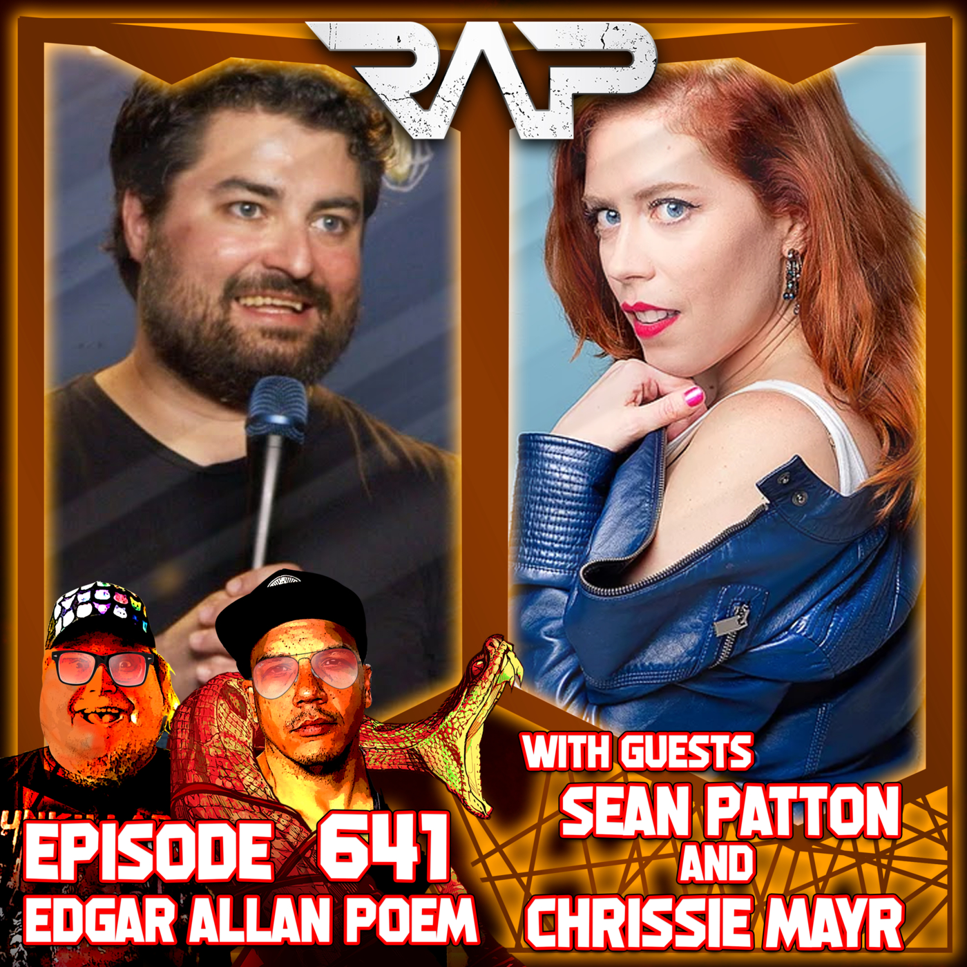 0641. Edgar Allan Poem (Sean Patton & Chrissie Mayr) episode artwork