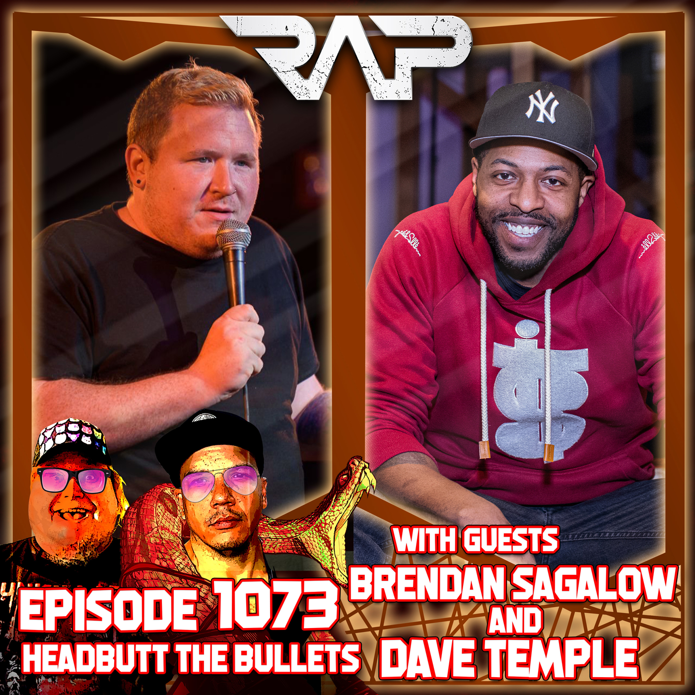 1072. Headbutt The Bullets (Brendan Sagalow And Dave Temple) episode artwork