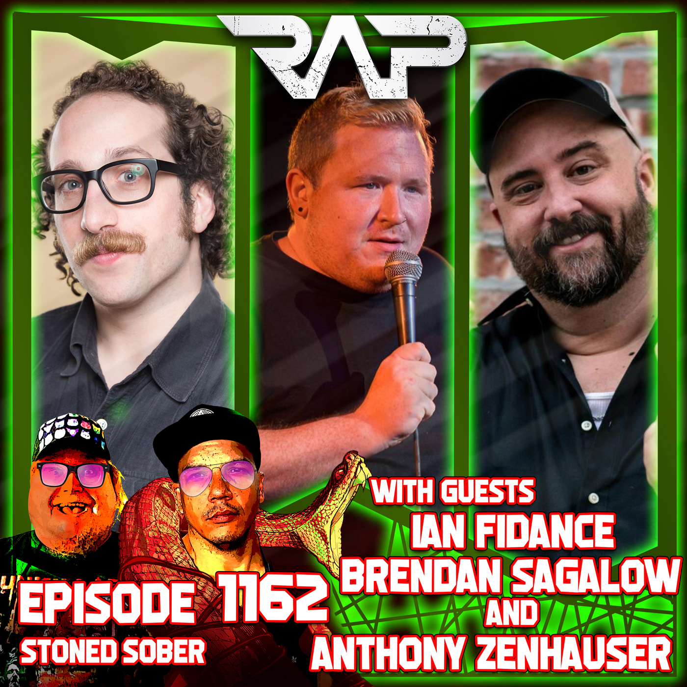 1162. Stoned Sober (Ian Fidance, Brendan Sagalow and Anthony Zenhauser) episode artwork