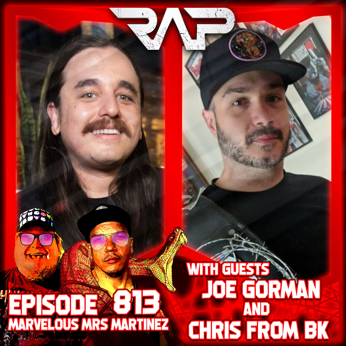 0813. Marvelous Mrs. Martinez (Joe Gorman And Chris From Brooklyn) episode artwork