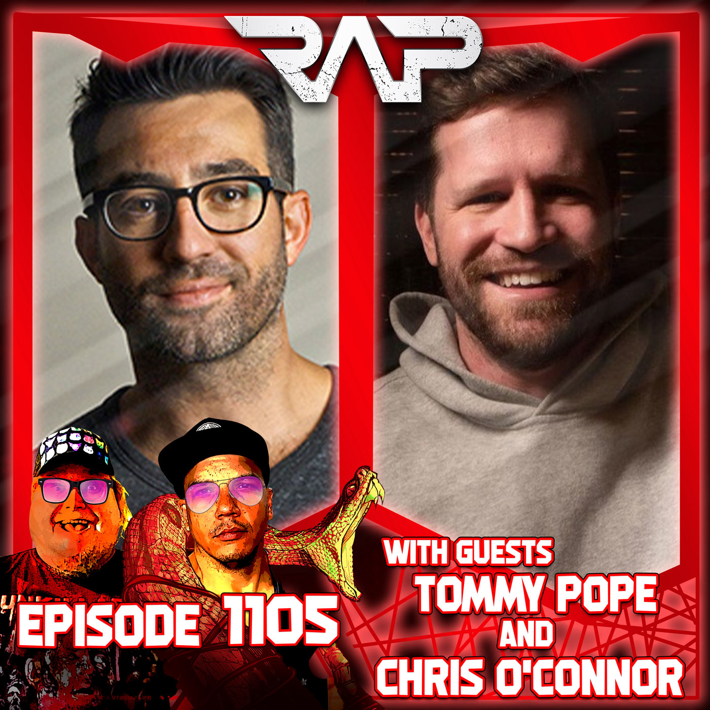 1105. Tommy Pope and Chris O'Connor episode artwork