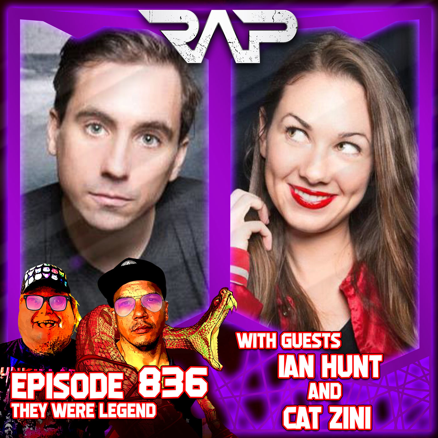 0836. They Were Legend (Ian Hunt And Cat Zini) episode artwork