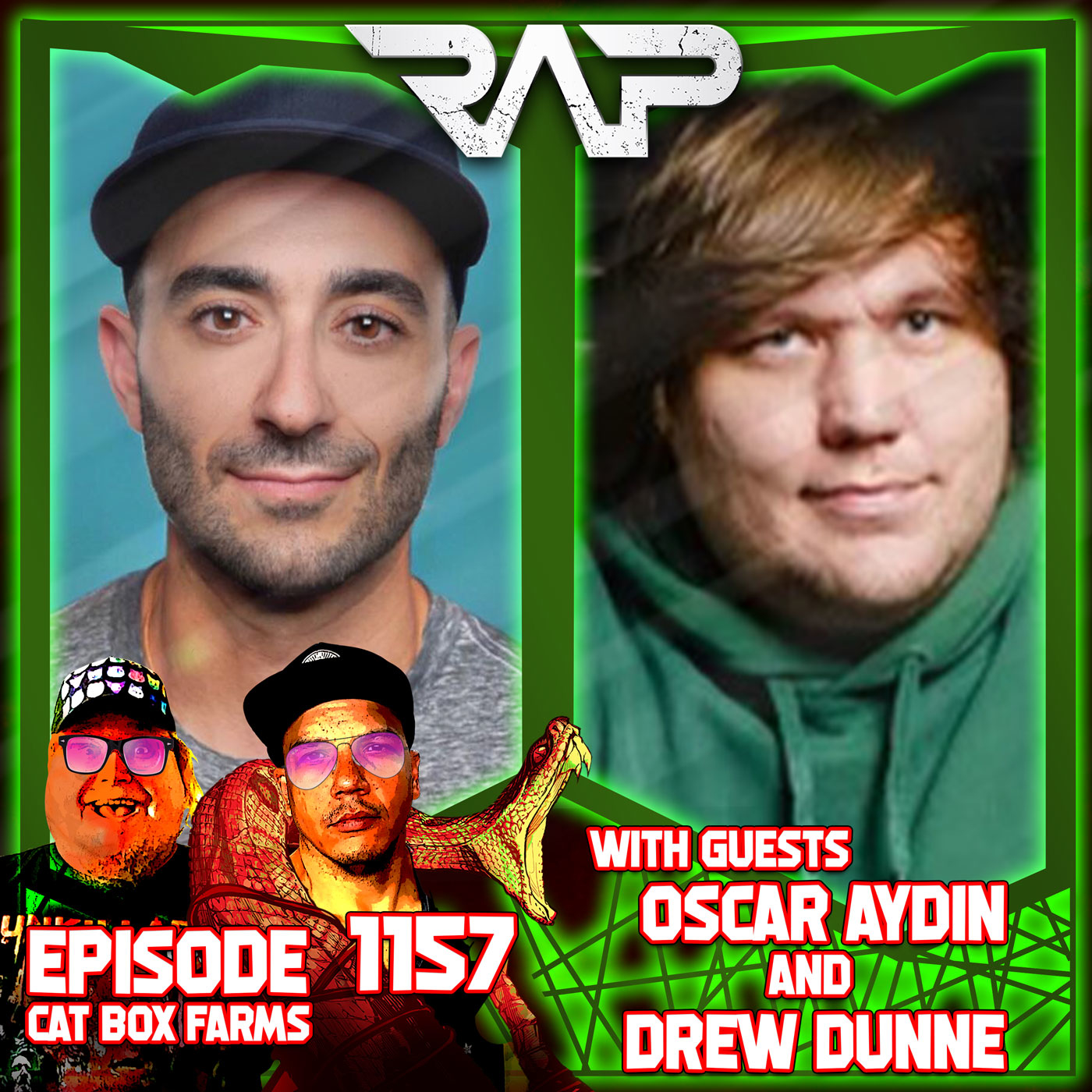 1157. Cat Box Farms (Oscar Aydin and Drew Dunne) episode artwork