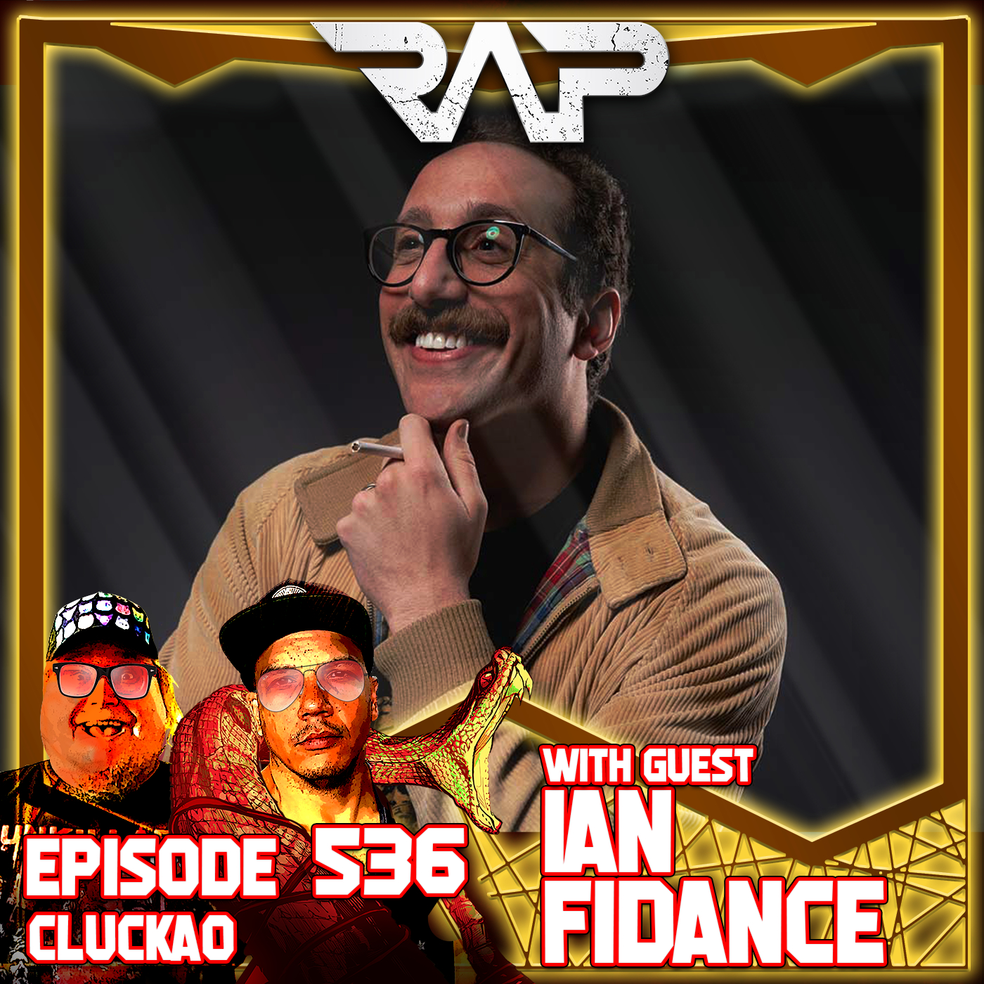 0536. Cluckao (Ian Fidance) episode artwork