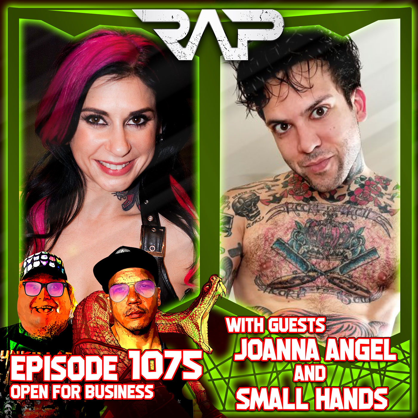 1075. Open For Business (Joanna Angel And Small Hands) episode artwork