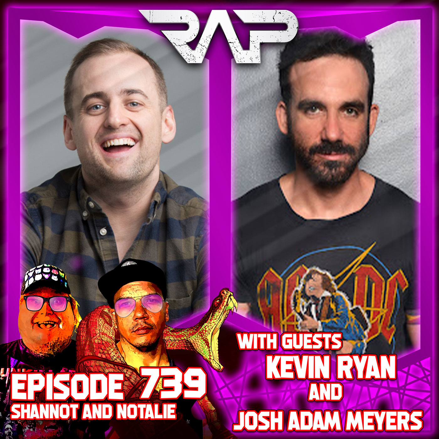 0739. Shannot And Notalie (Kevin Ryan & Josh Adam Meyers) episode artwork