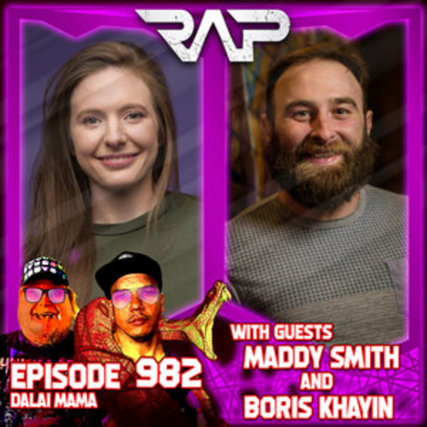 0982. Dalai Mama (Maddy Smith & Boris Khaykin) episode artwork