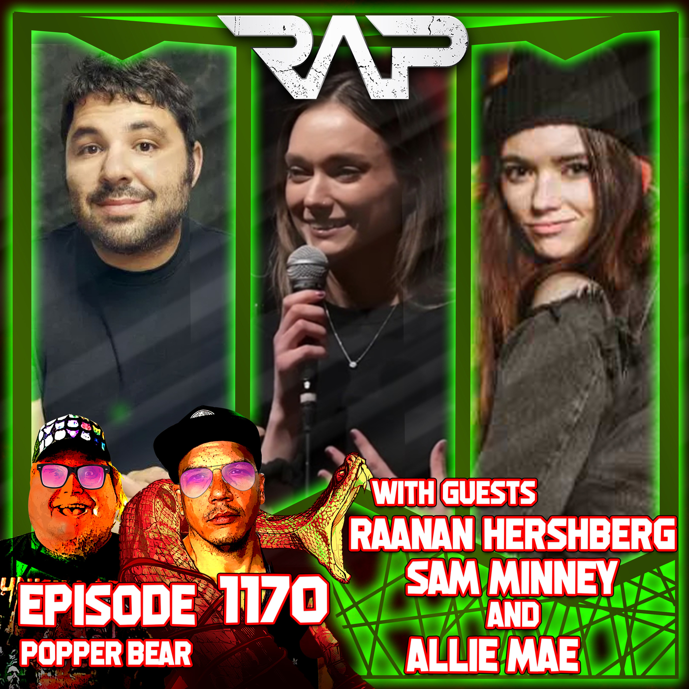 1170. Popper Bear (Raanan Hershberg, Sam Minney and Allie Mae) episode artwork