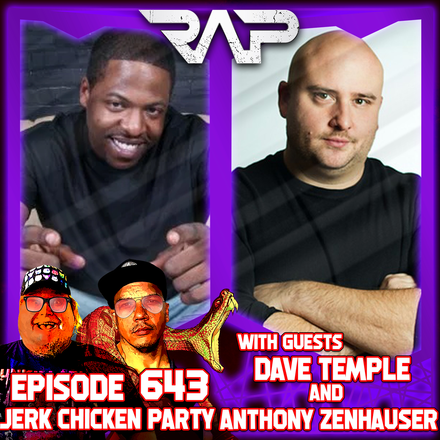 0643. Jerk Chicken Party (Dave Temple & Anthony Zenhauser) episode artwork