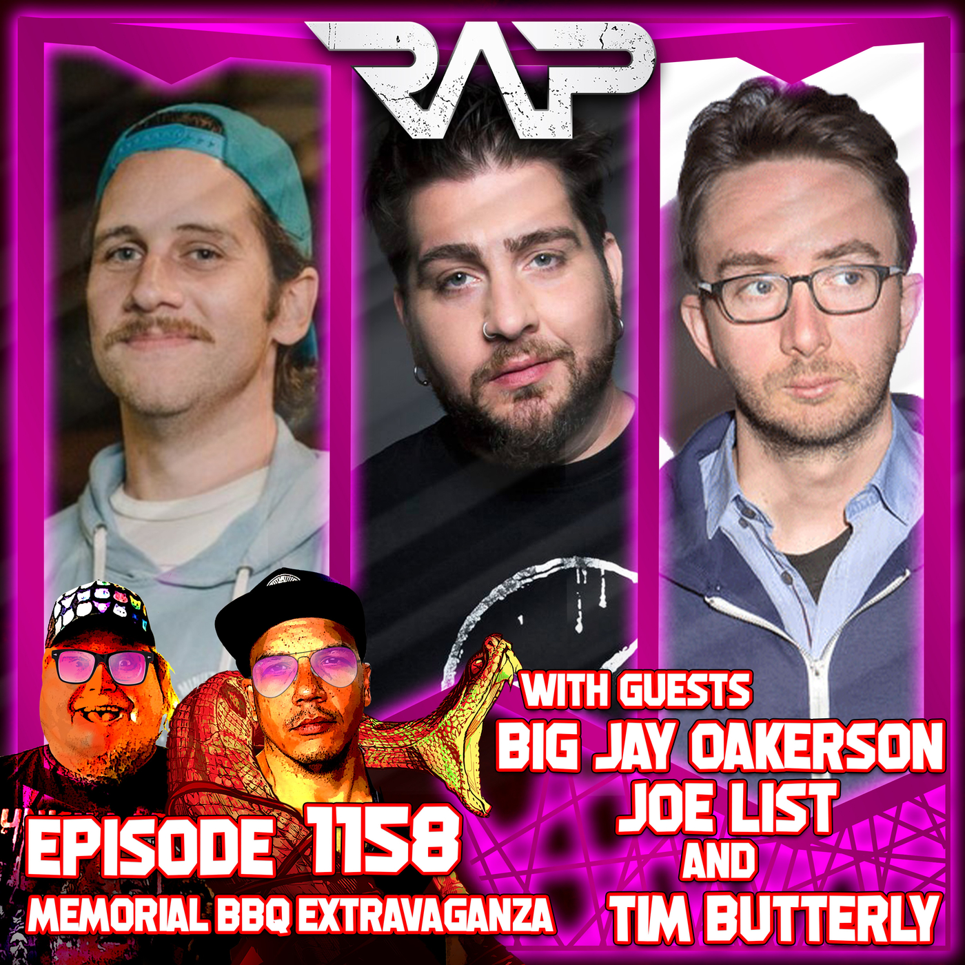 1158. Memorial Day BBQ Extravaganza (Big Jay Oakerson, Joe List, Tim Butterly) episode artwork
