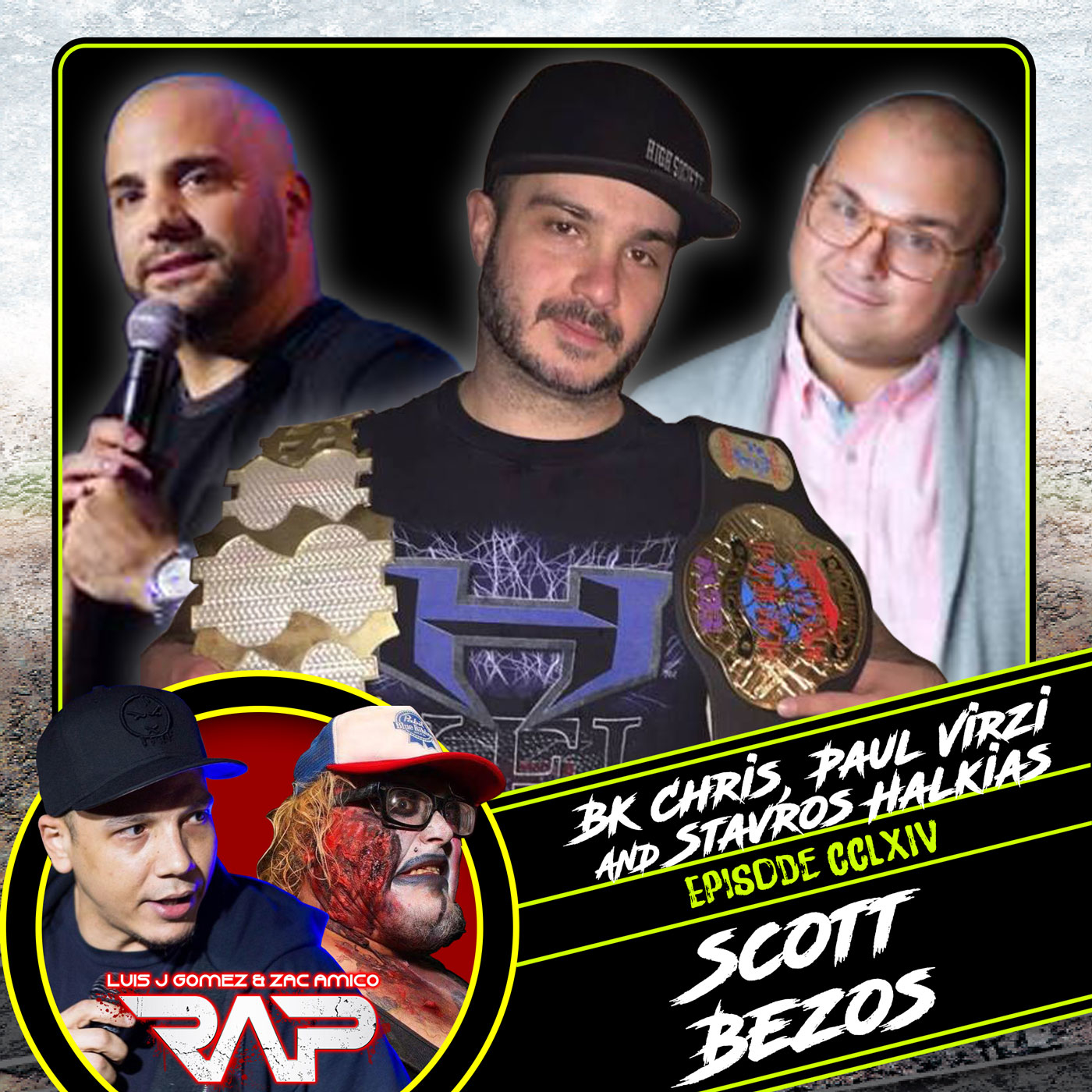 0264. Scott Bezos (Paul Virzi, Stavros Halkias & Chris From BK) episode artwork