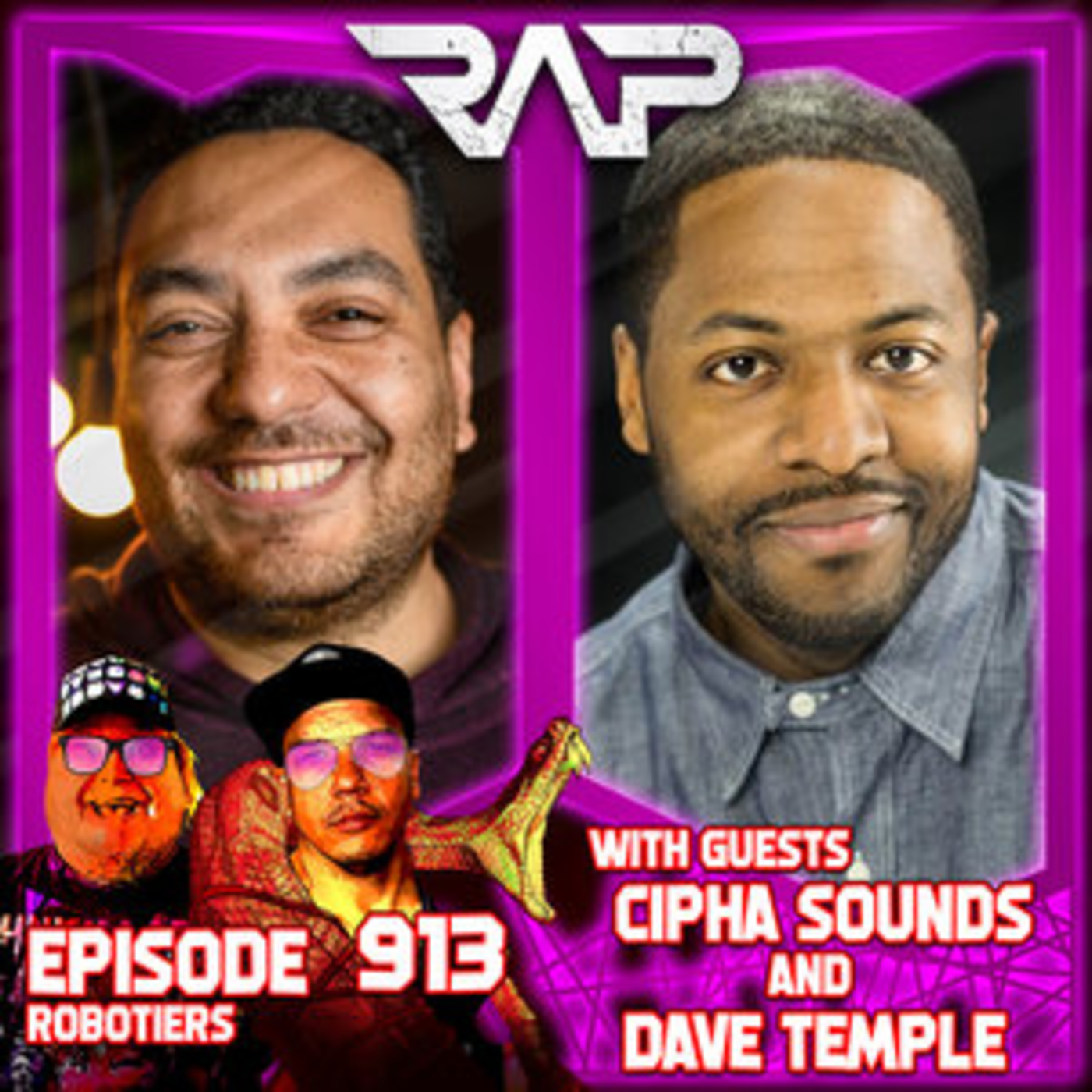 0913. Robotiers (Cipha Sounds & Dave Temple) episode artwork