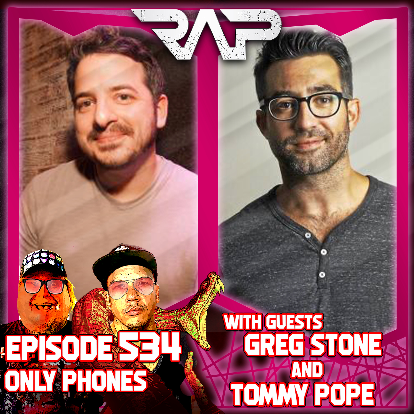 0534. Only Phones (Greg Stone & Tommy Pope) episode artwork