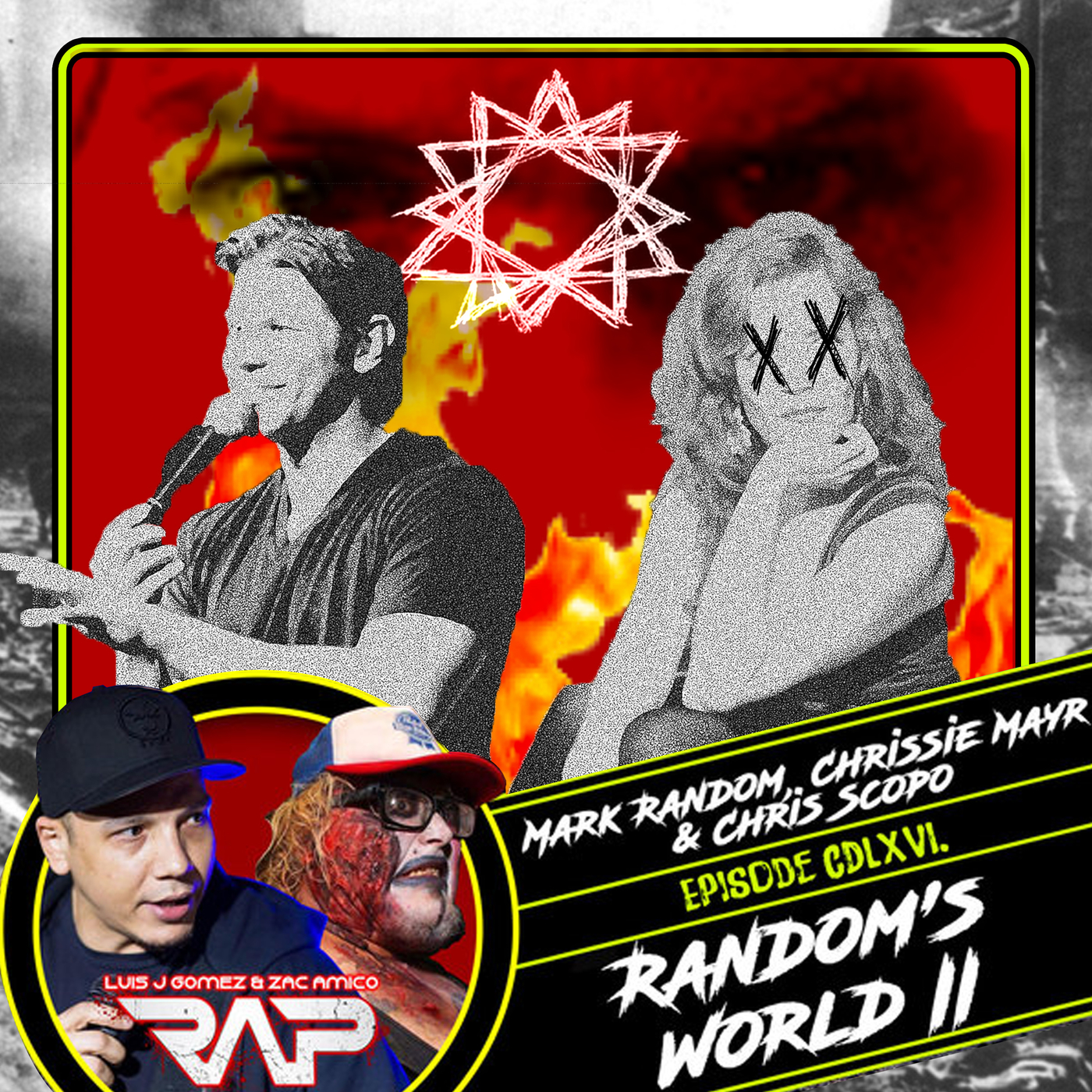 0466. Random's World II (Mark Random, Chrissie Mayr & Chris Scopo) episode artwork