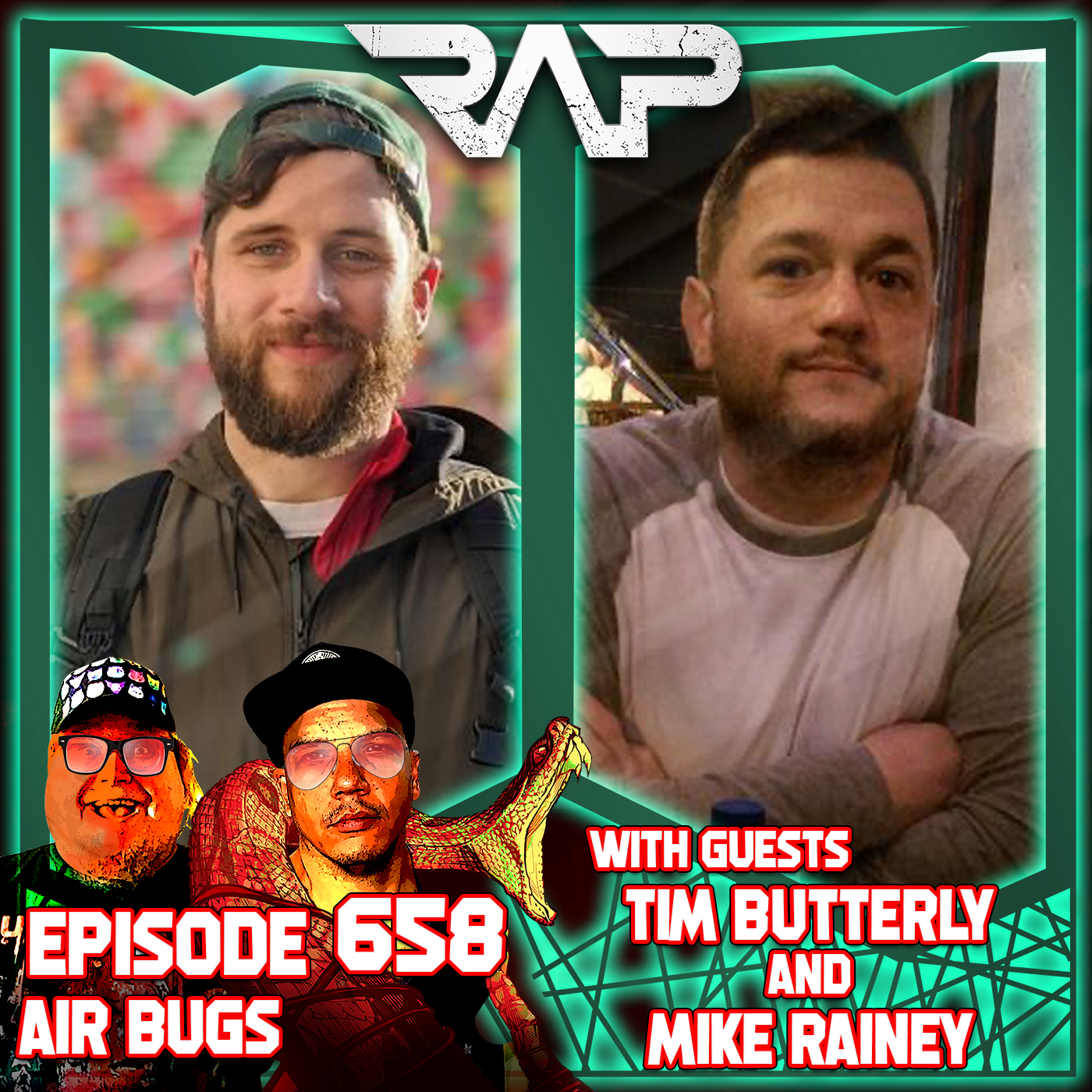0658. Air Bugs (Tim Butterly & Mike Rainey) episode artwork