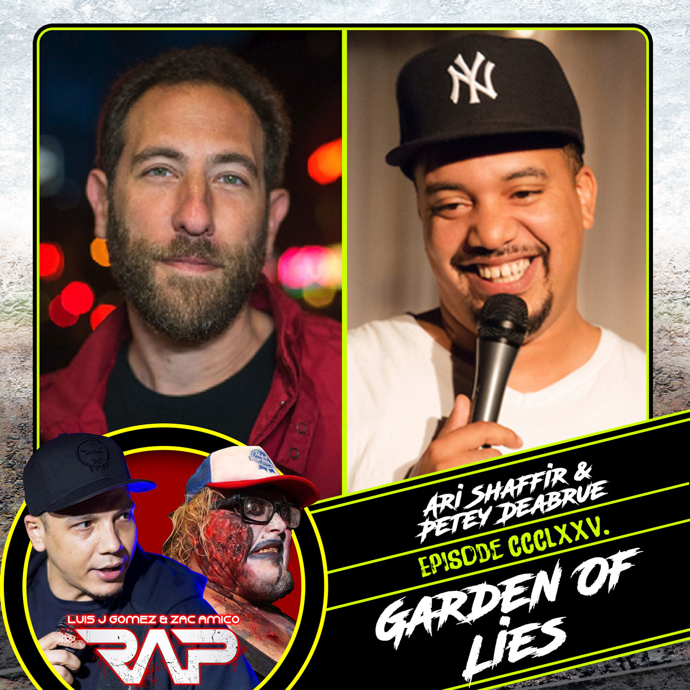 0375. Garden Of Lies (Ari Shaffir & Petey DeAbreu) episode artwork