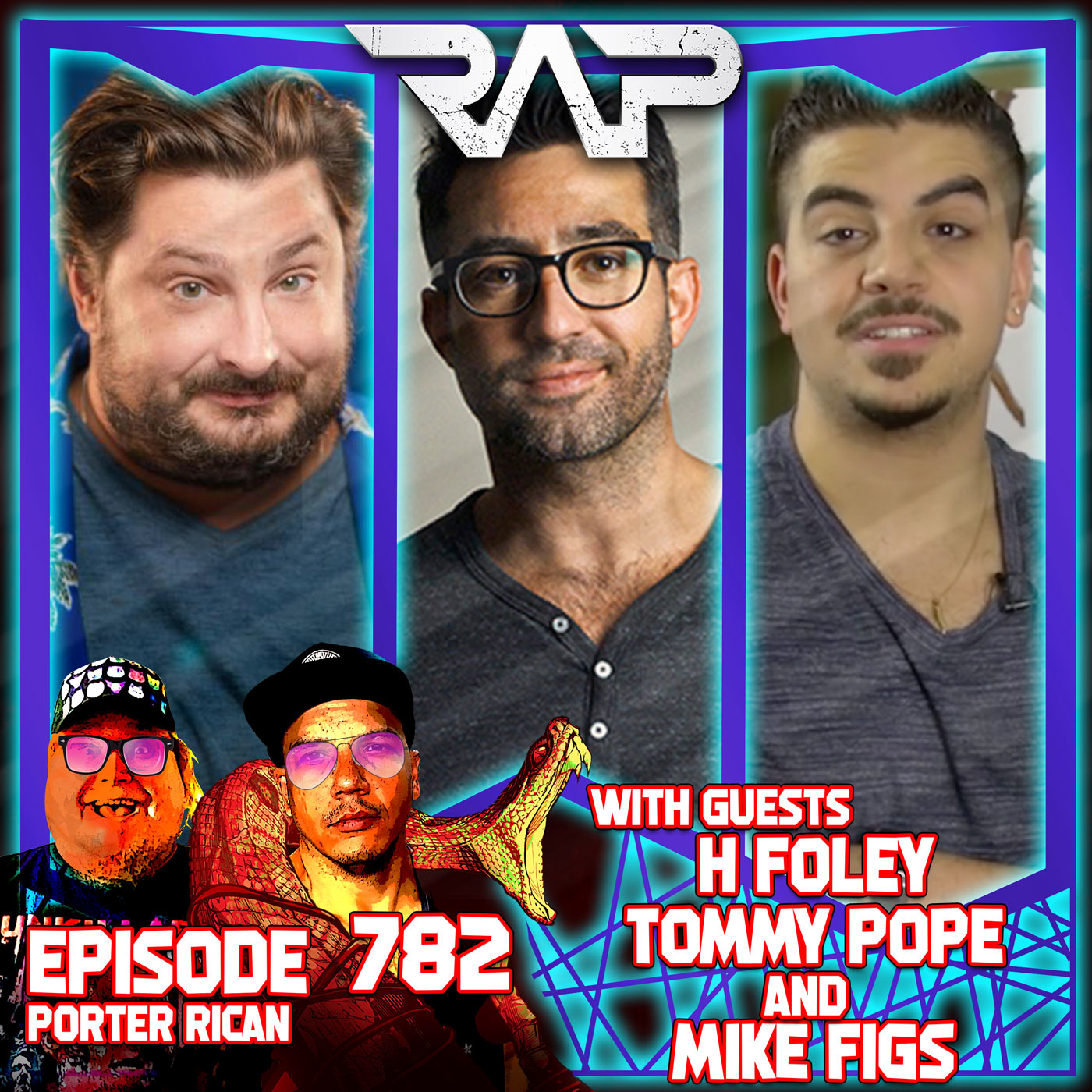 0782. Porter Rican (H. Foley, Tommy Pope & Mike Figs) episode artwork