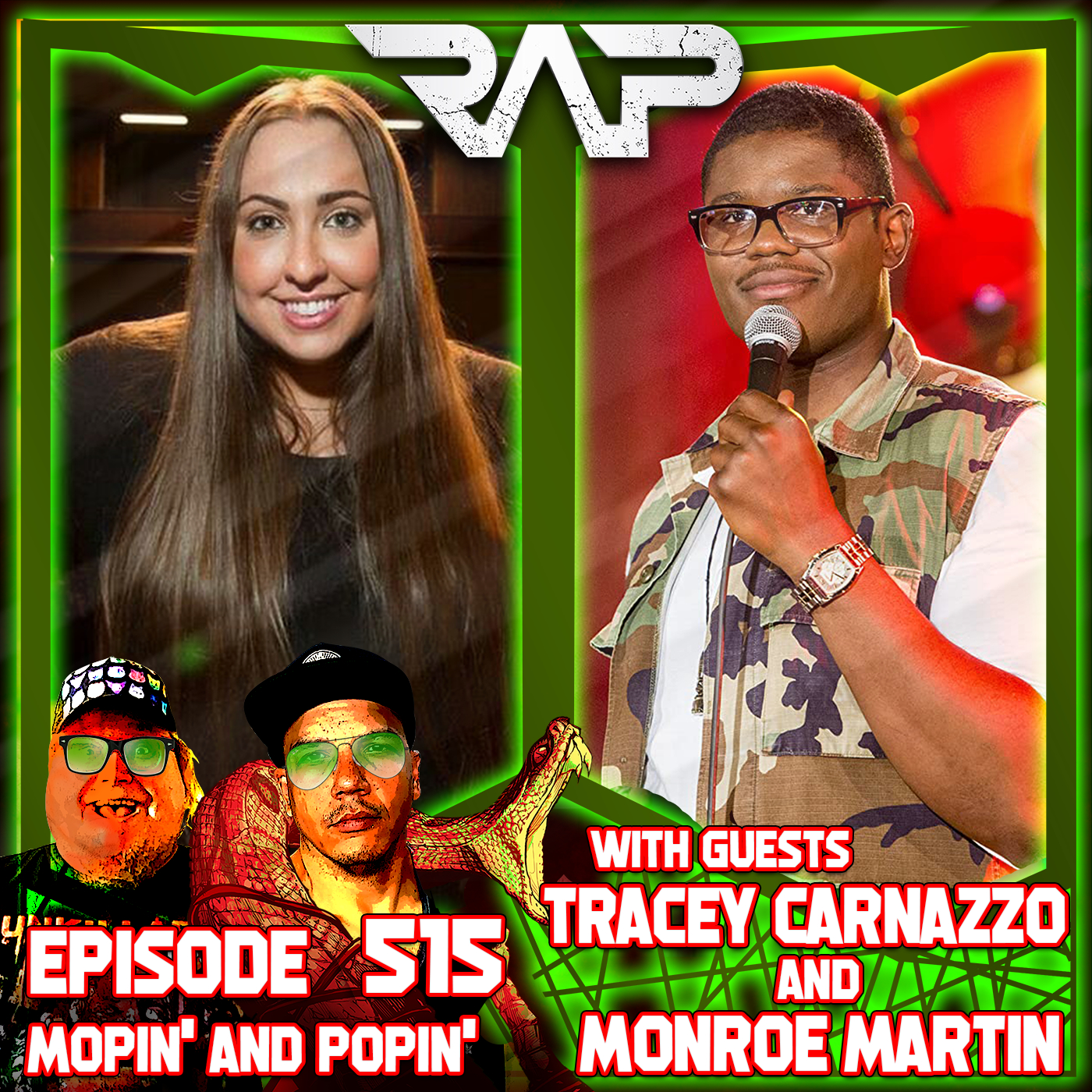 0515. Mopin' And Popin' (Monroe Martin & Tracey Carnazzo) episode artwork