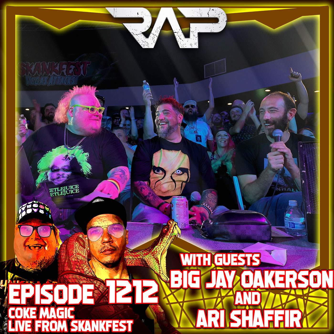 1212. Coke Magic Live At Skankfest (Big Jay Oakerson and Ari Shaffir) episode artwork
