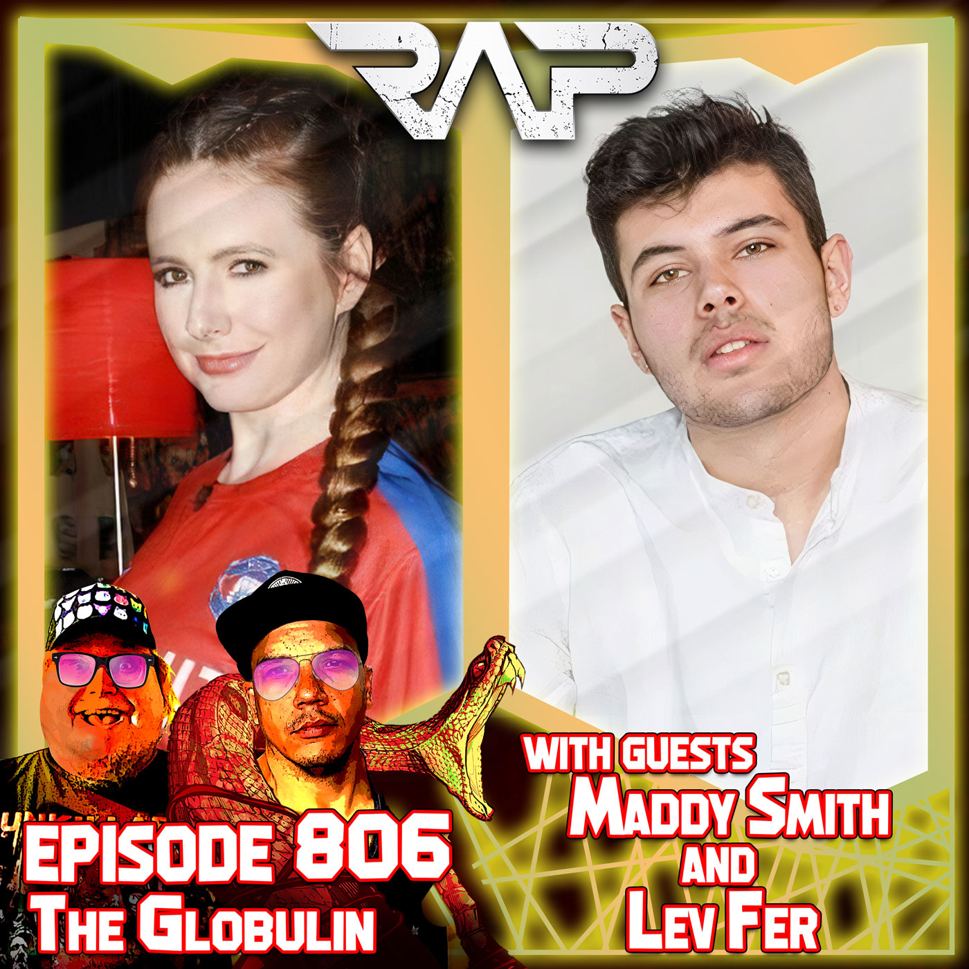 0806. The Globulin (Maddy Smith & Lev Fer) episode artwork