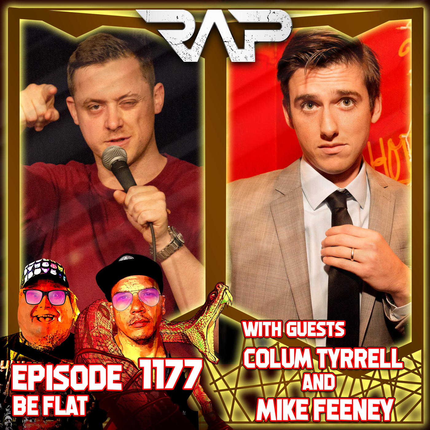 1177. Be Flat (Colum Tyrrell and Mike Feeney) episode artwork
