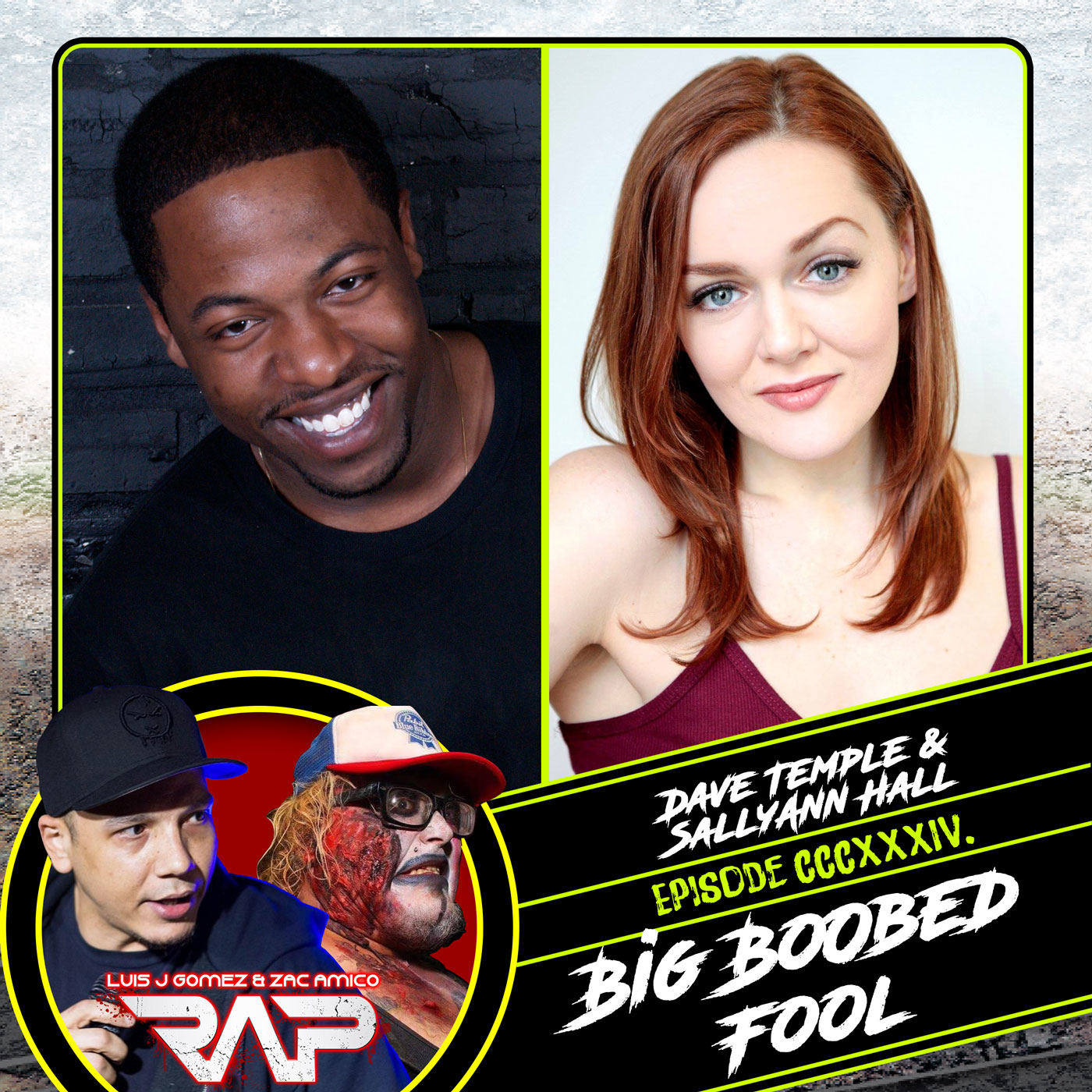 0334. Big Boobed Fool (Dave Temple & SallyAnn Hall) episode artwork