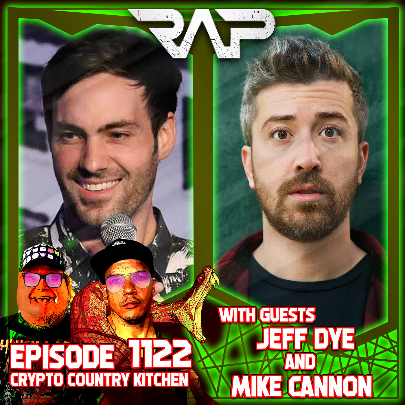 1122. Crypto Country Kitchen (Jeff Dye and Mike Cannon) episode artwork