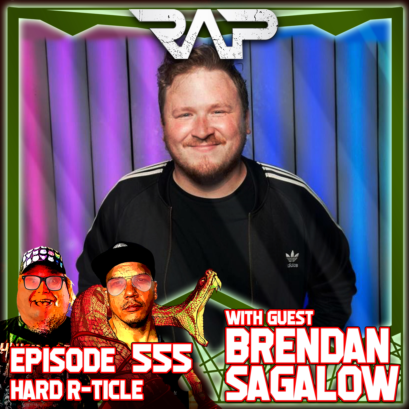0555. Hard R-Ticle (Brendan Sagalow) episode artwork