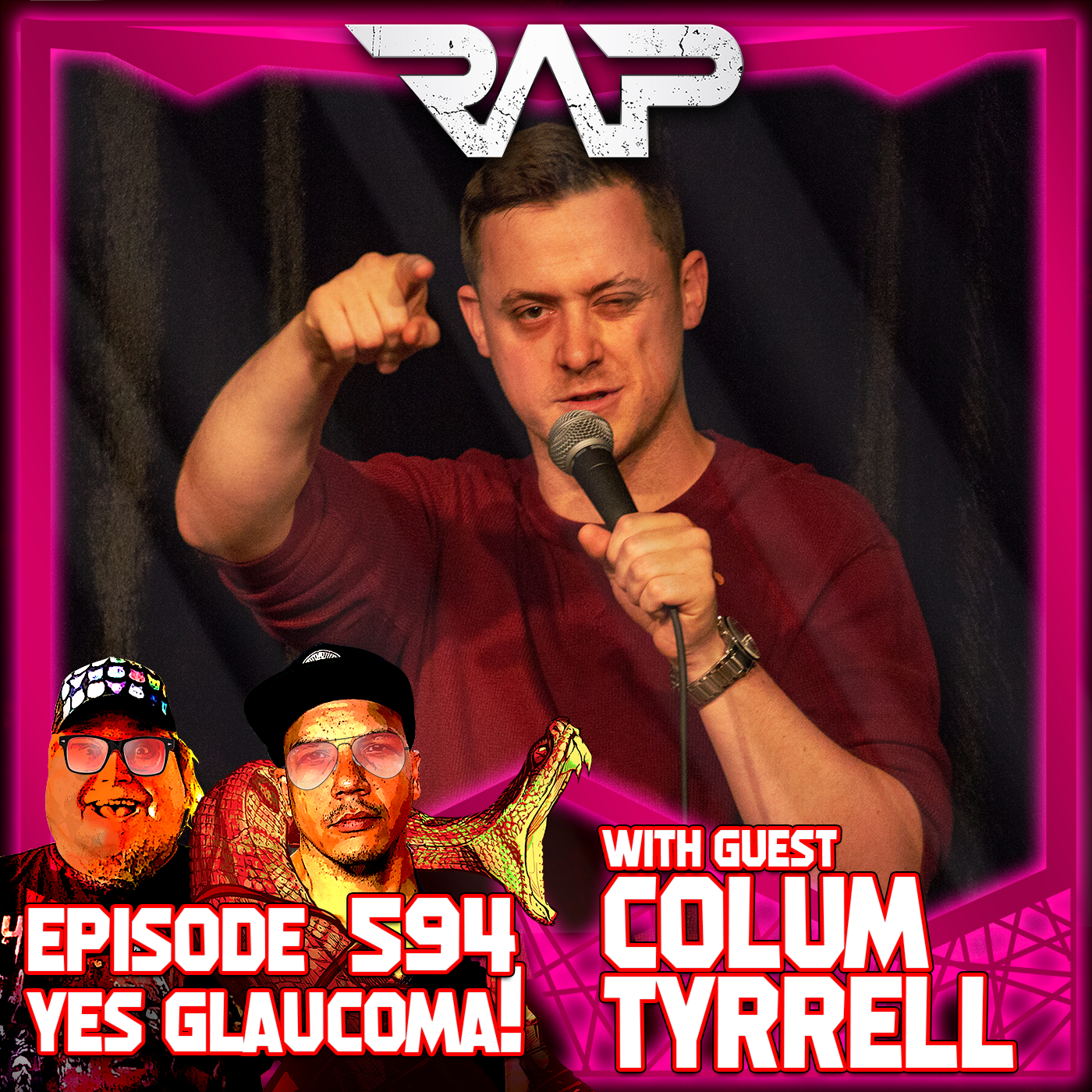 0594. Yes Glaucoma! (Colum Tyrrell) episode artwork