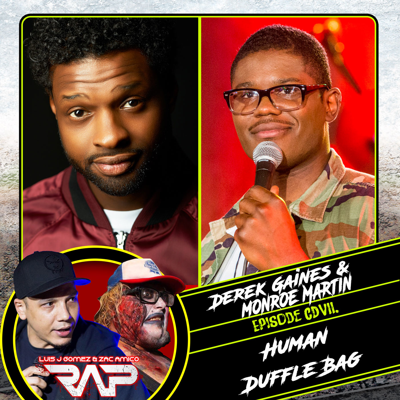 0407. Duffle Bag (Derek Gaines & Monroe Martin) episode artwork