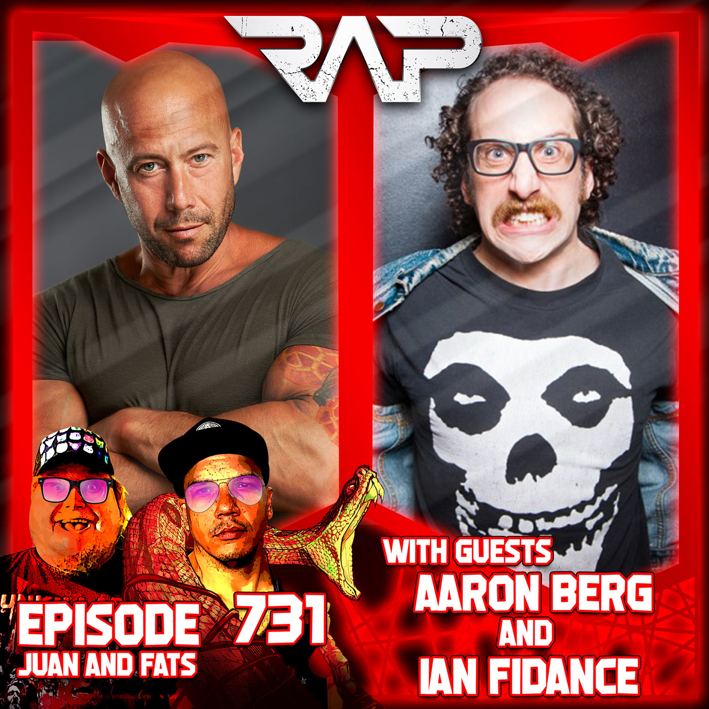0731. Juan And Fats (Aaron Berg & Ian Fidance) episode artwork