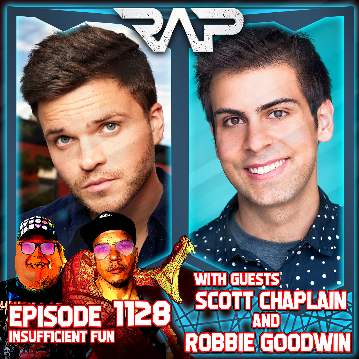 1128. Insufficient Fun (Scott Chaplain and Robbie Goodwin ) episode artwork