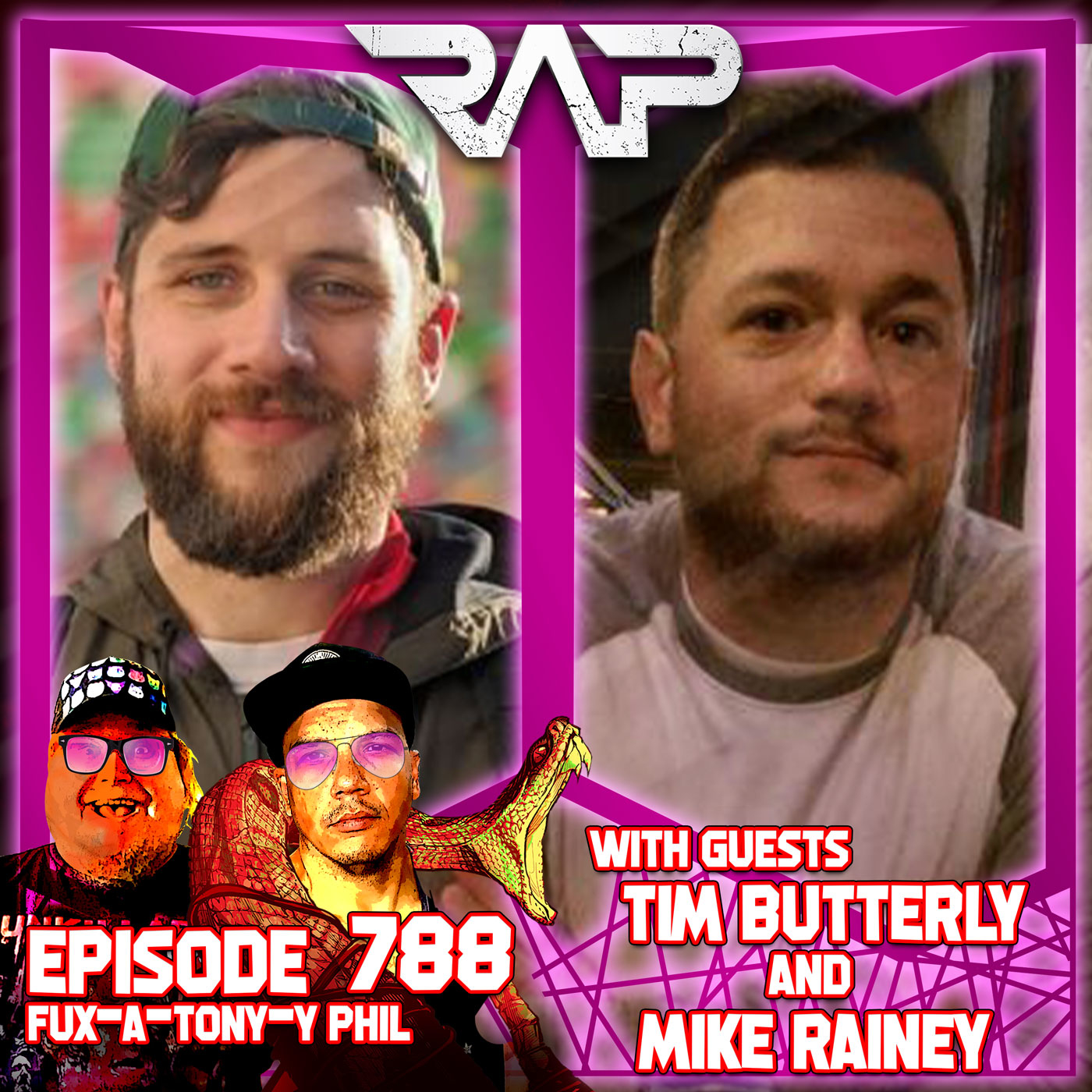 0788. Fux-a-ton-y Phil (Tim Butterly & Mike Rainey) episode artwork