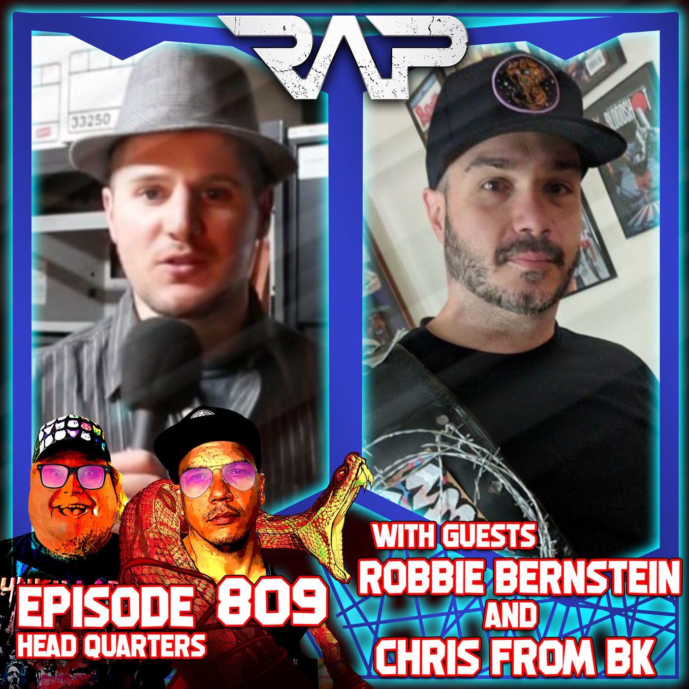 0809. Head Quarters (Robbie Bernstein & Chris From BK) episode artwork