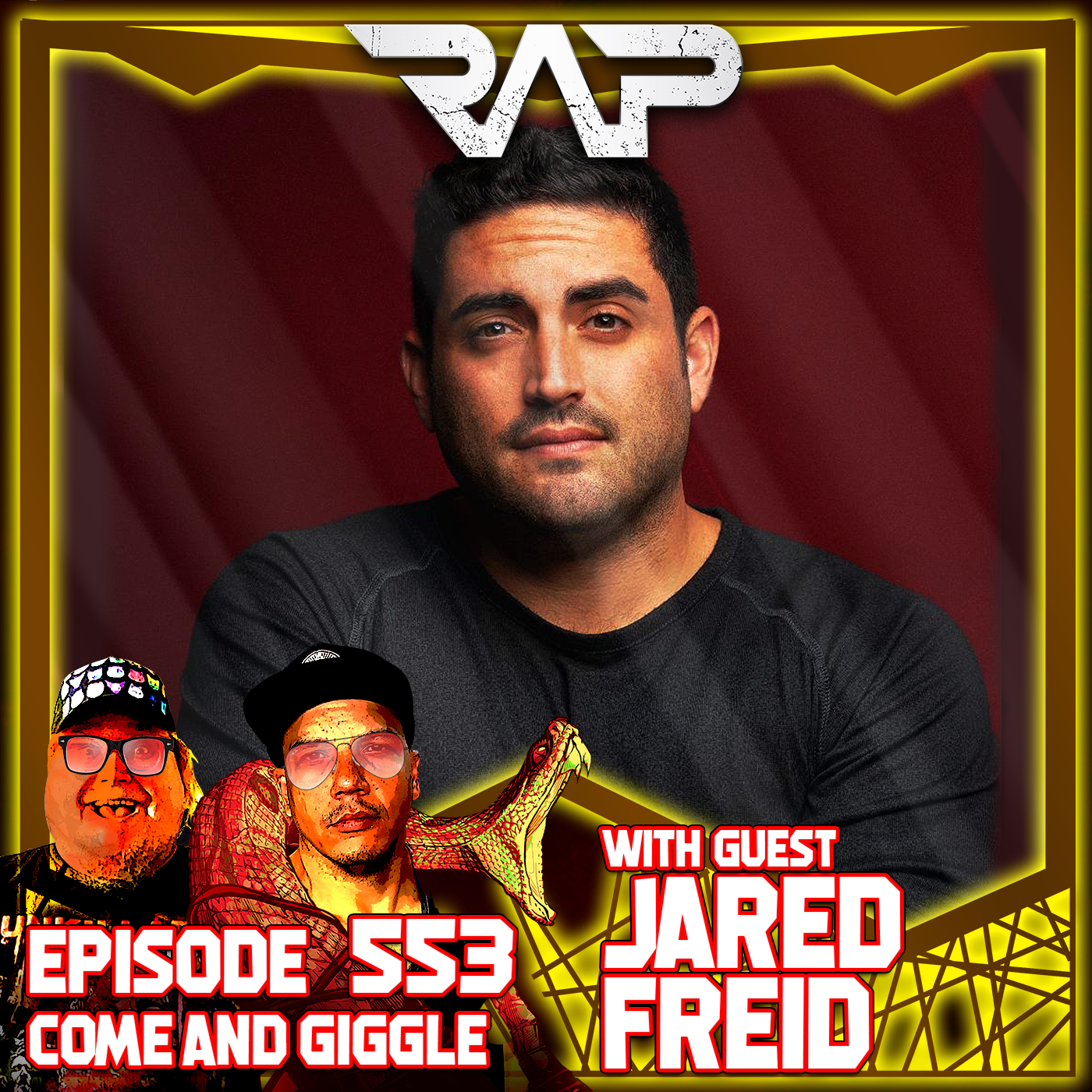 0553. Come And Giggle (Jared Freid) episode artwork