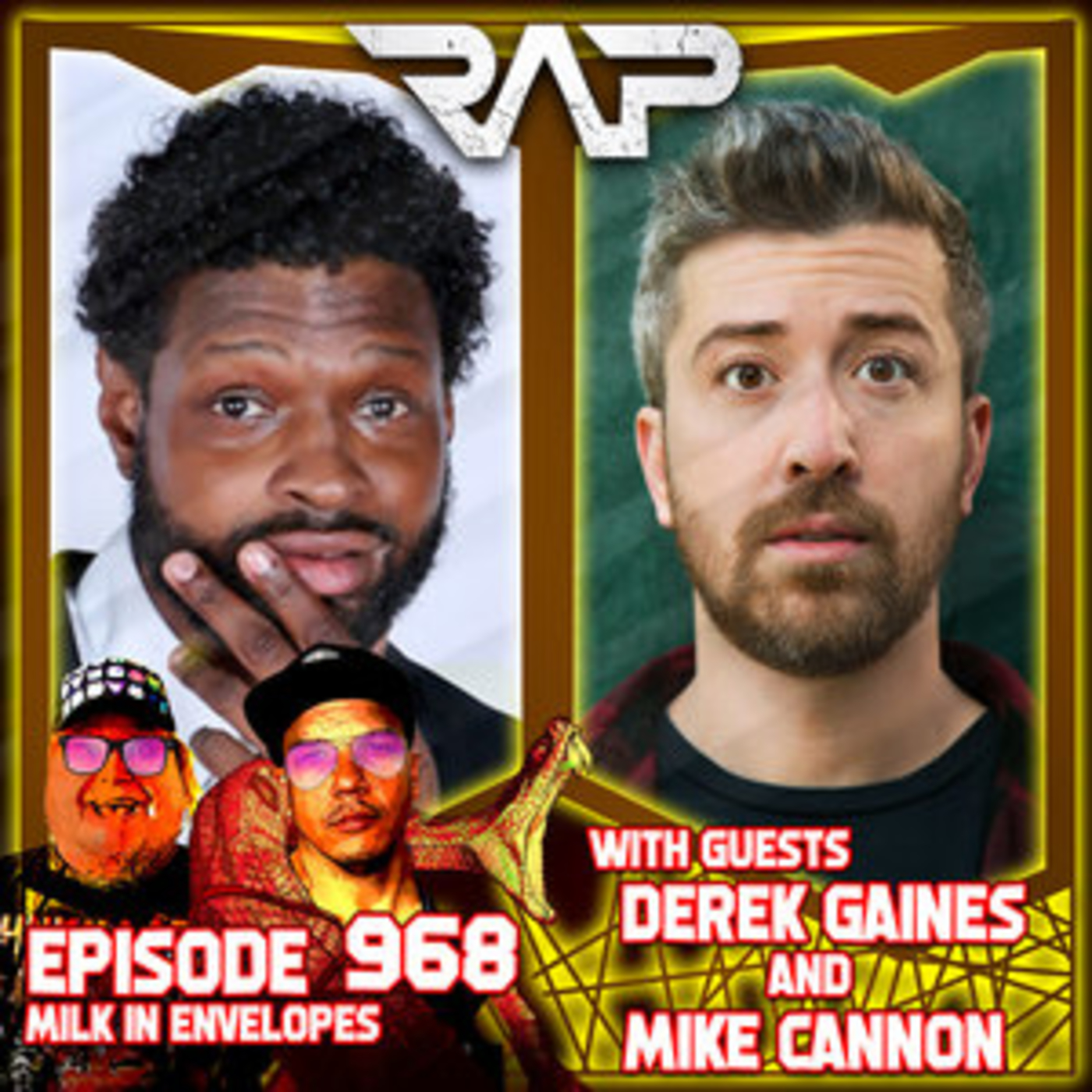 0968. Milk In Envelopes (Derek Gaines & Mike Cannon) episode artwork