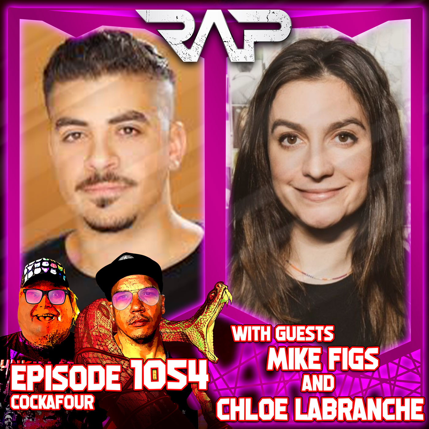 1054. Cockafour (Mike Figs And Chloe LaBranche) episode artwork
