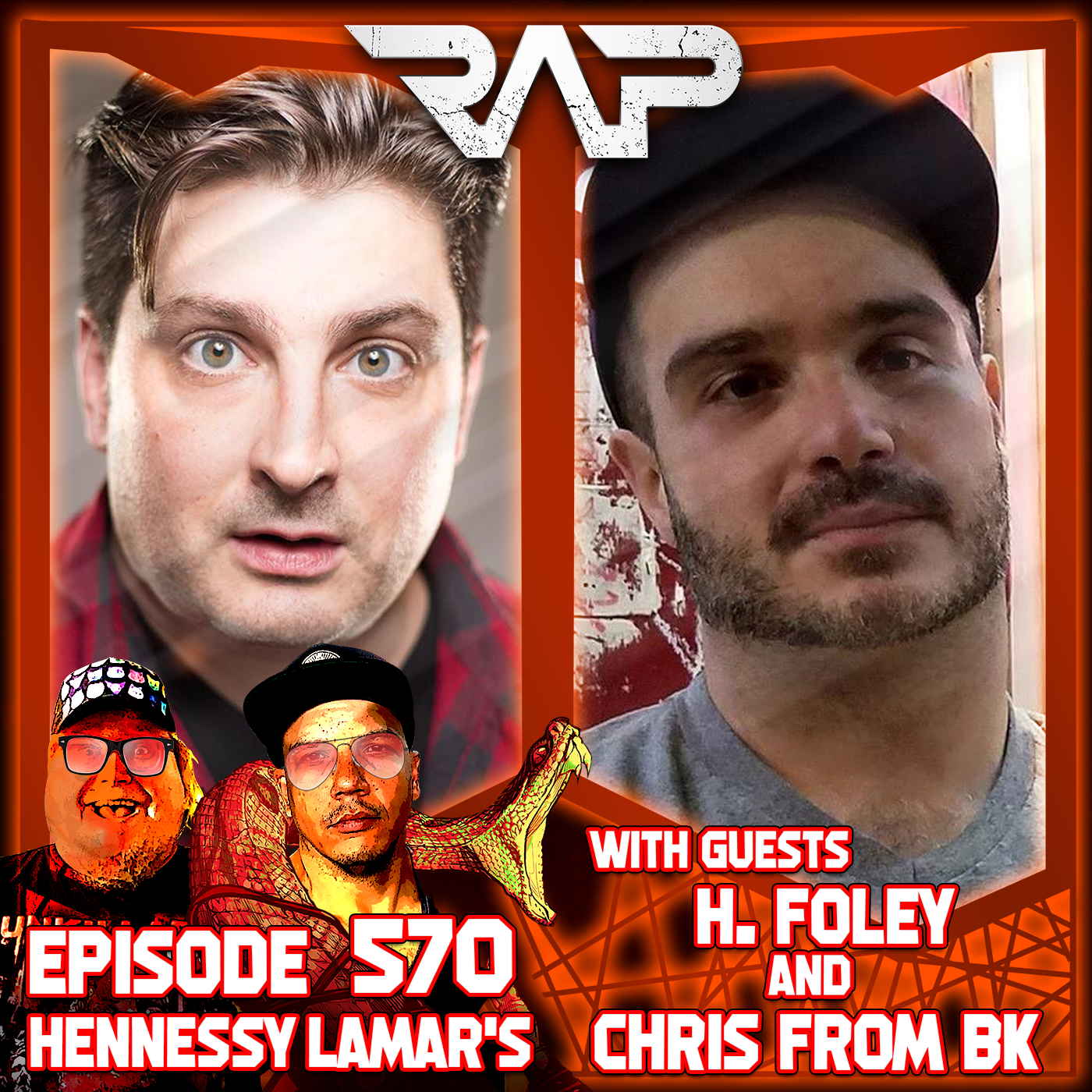 0570. Hennessy Lamar's (H. Foley & Chris From BK) episode artwork